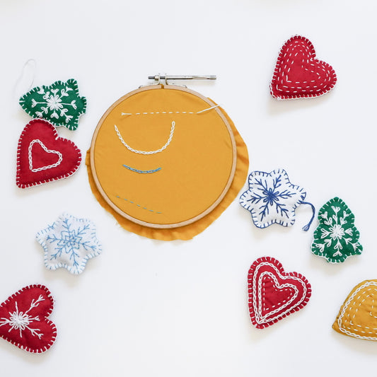 Embroidered Ornaments