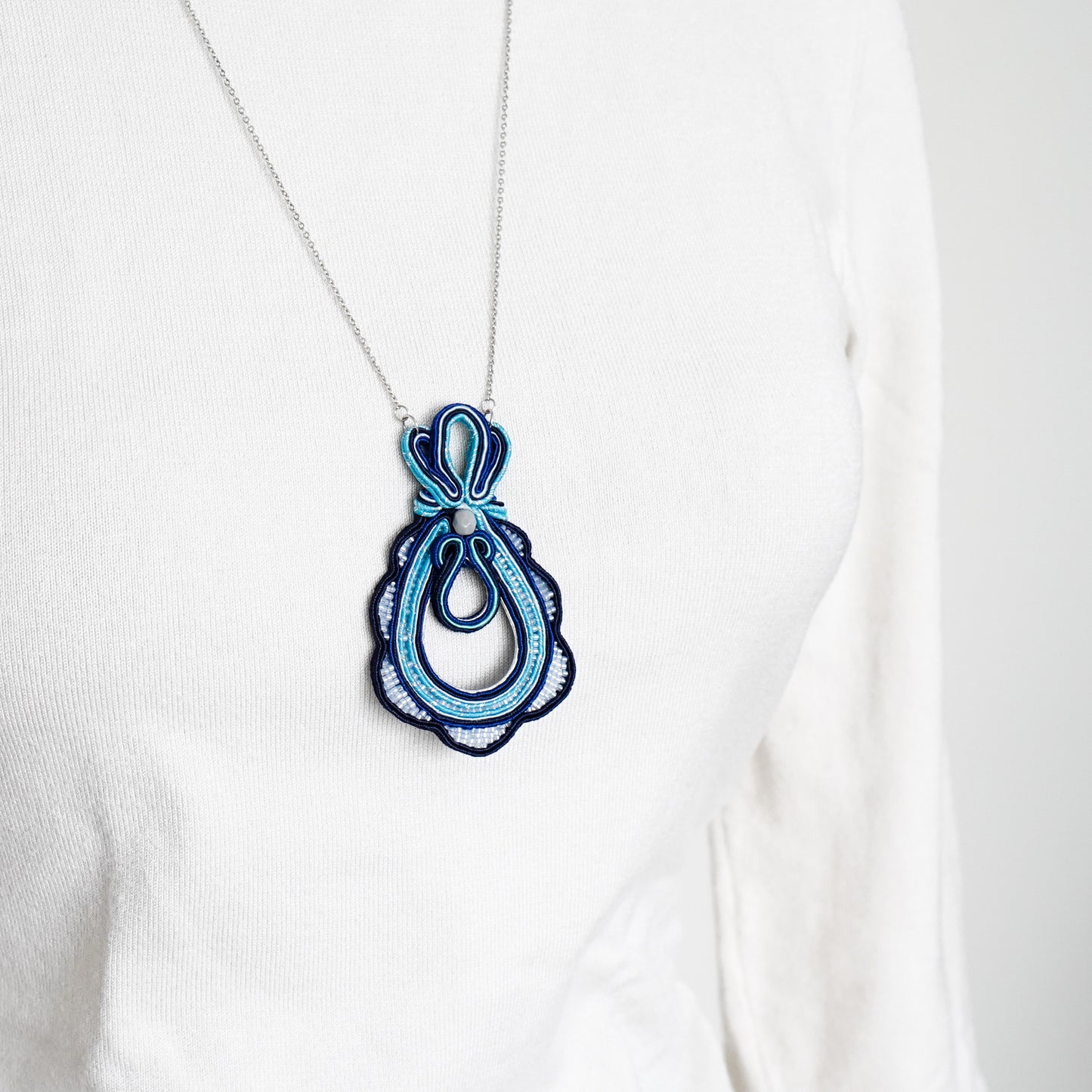 Soutache Necklace Folk