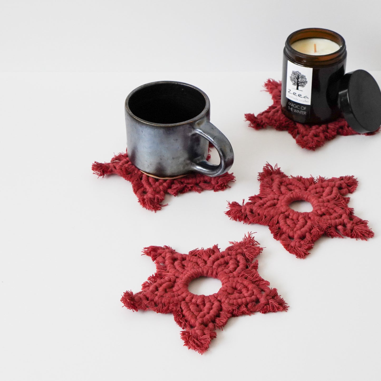 Macramé-Coaster-Decoration-handmade