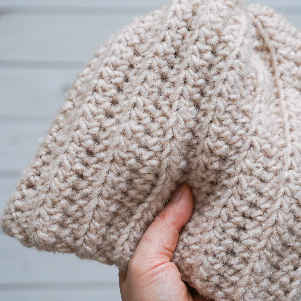 Chunky Beanie Beige