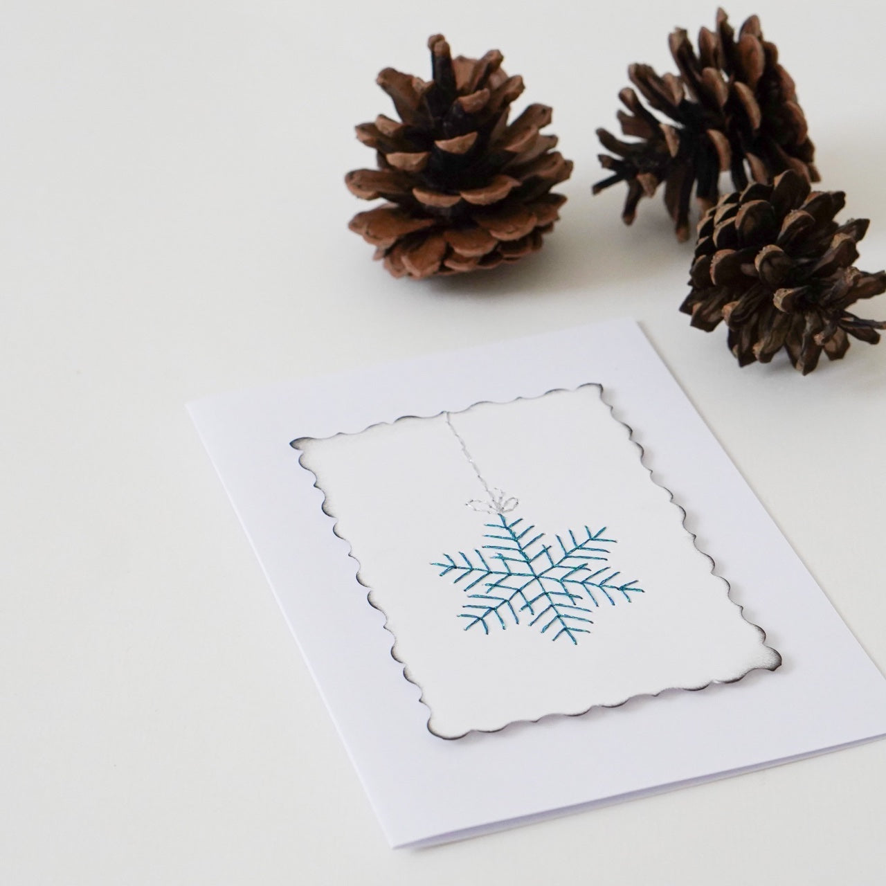 Hand-Embroidered-Christmas-greeting-card