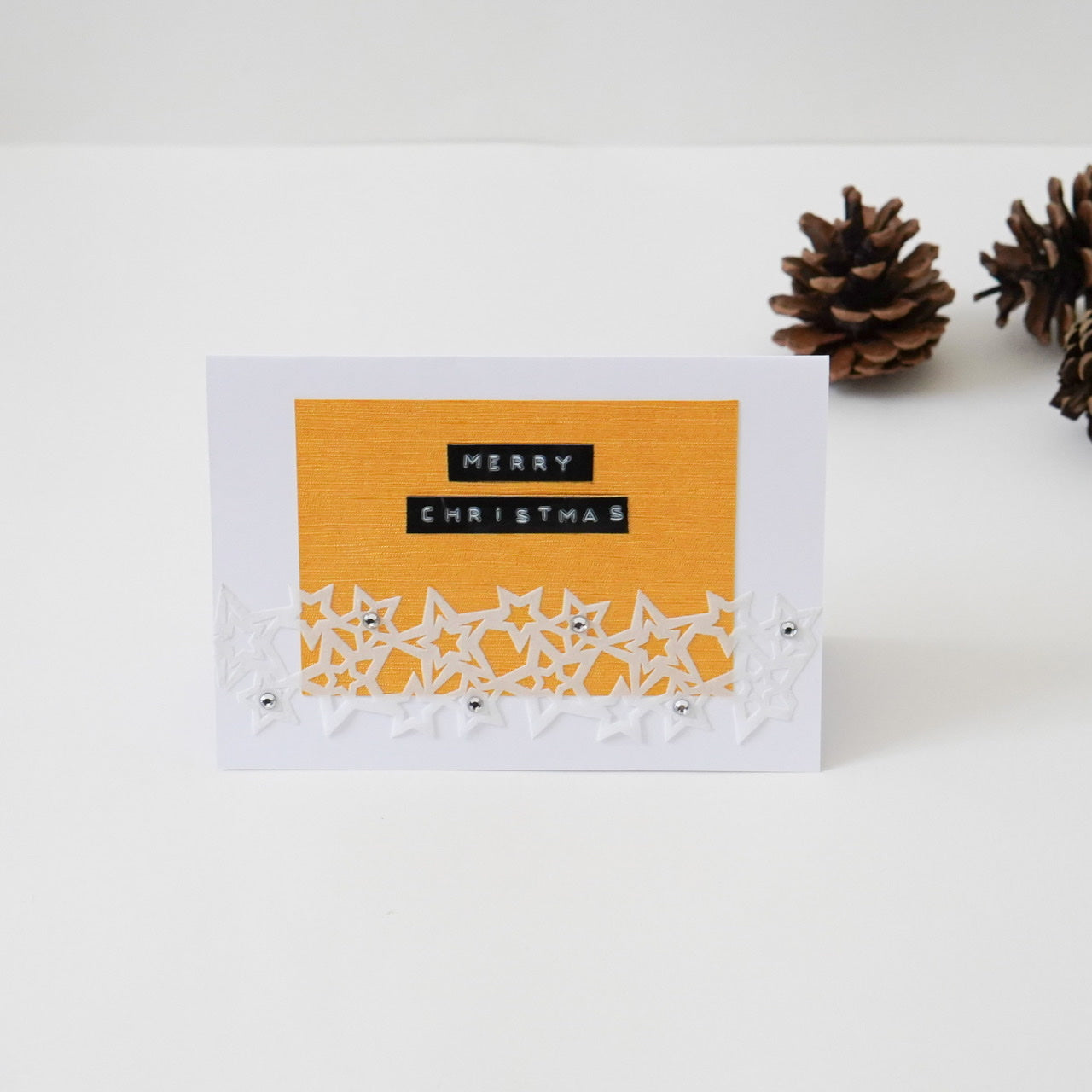 Postcard Gold Christmas