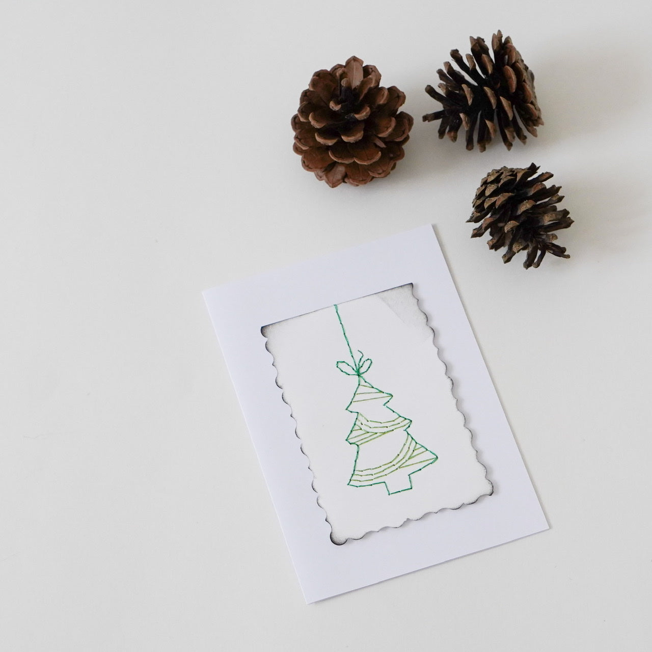 Hand-Embroidered-Christmas-greeting-card