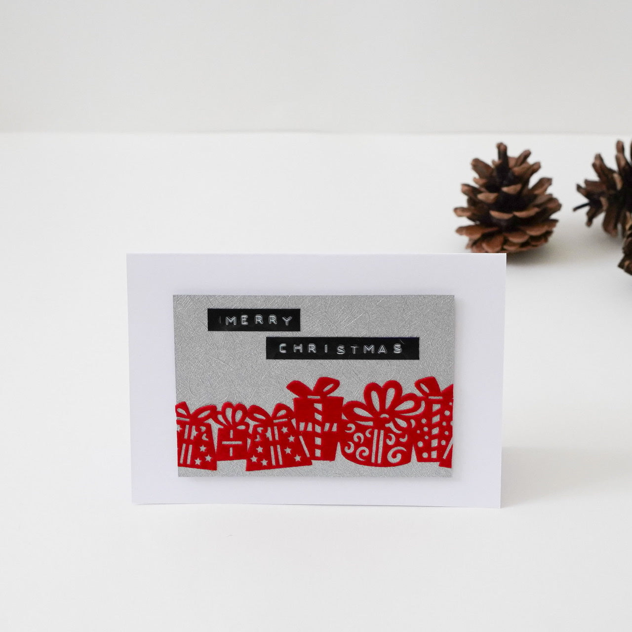 Postcard- Silver Christmas