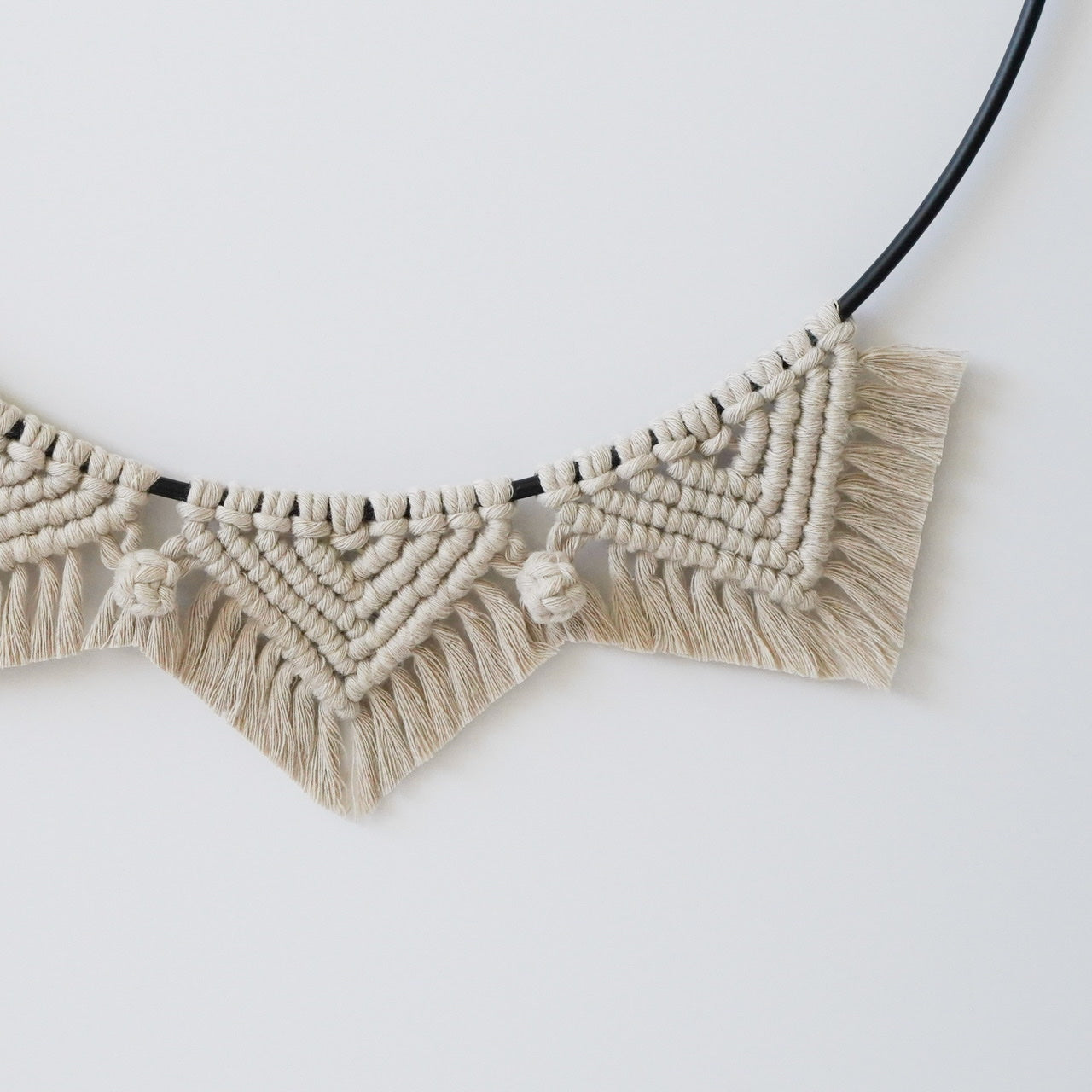 Four Season Macramé Wreath Sand