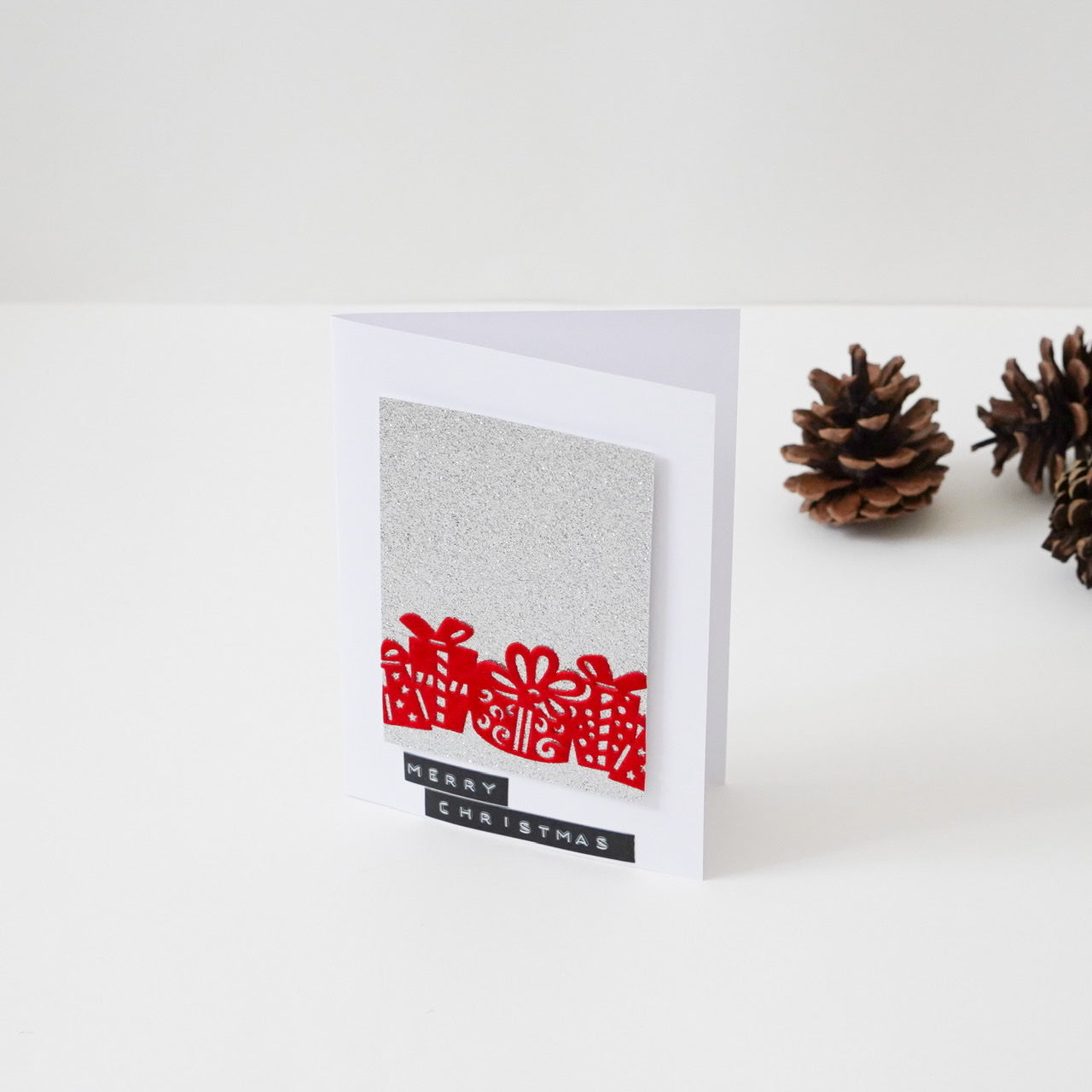 Postcard- Silver Christmas