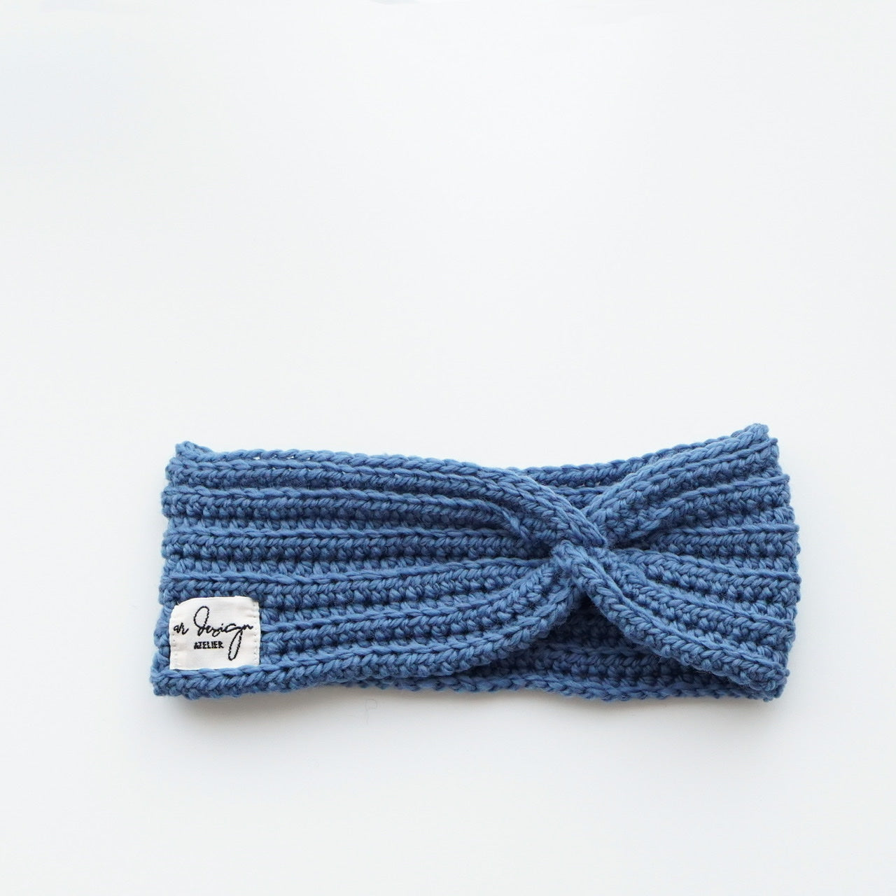 Crochet Headband Blue