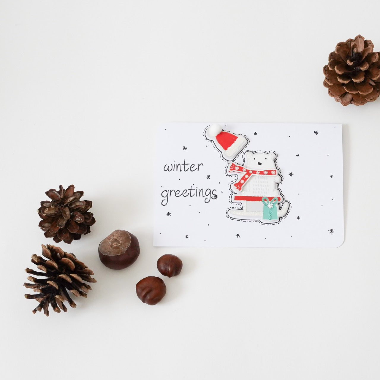 Winter Greetings- Polar Bear