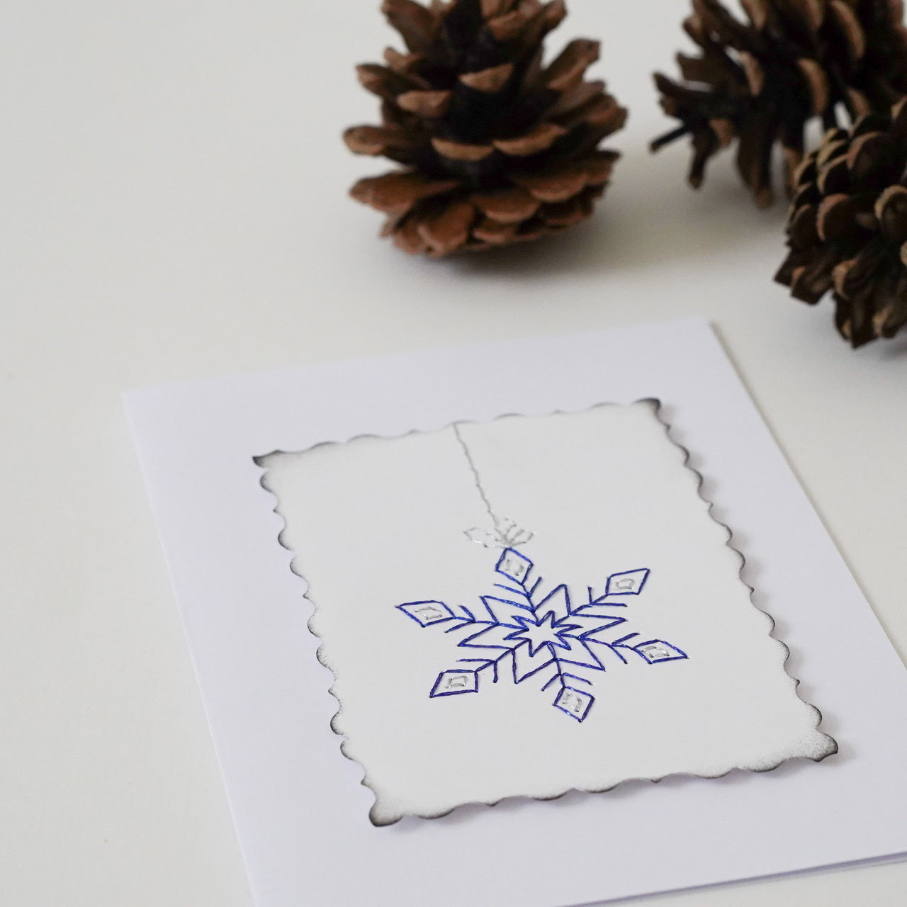 Hand-Embroidered-Christmas-greeting-card