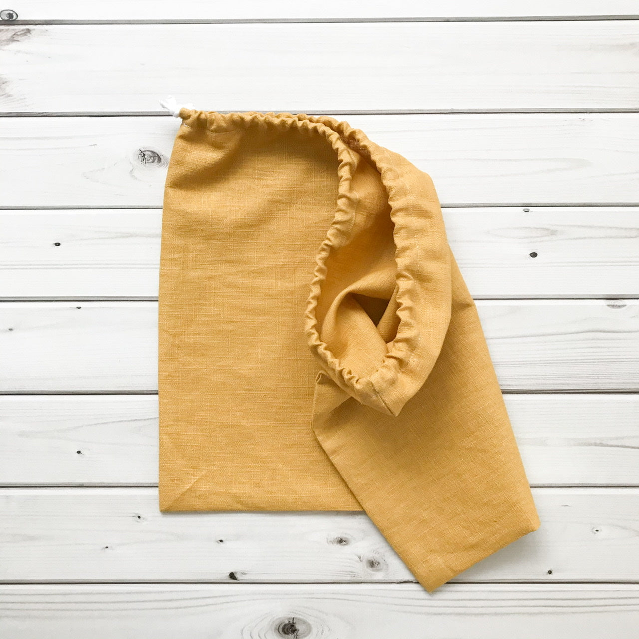 Linen Bread Bag Handmade