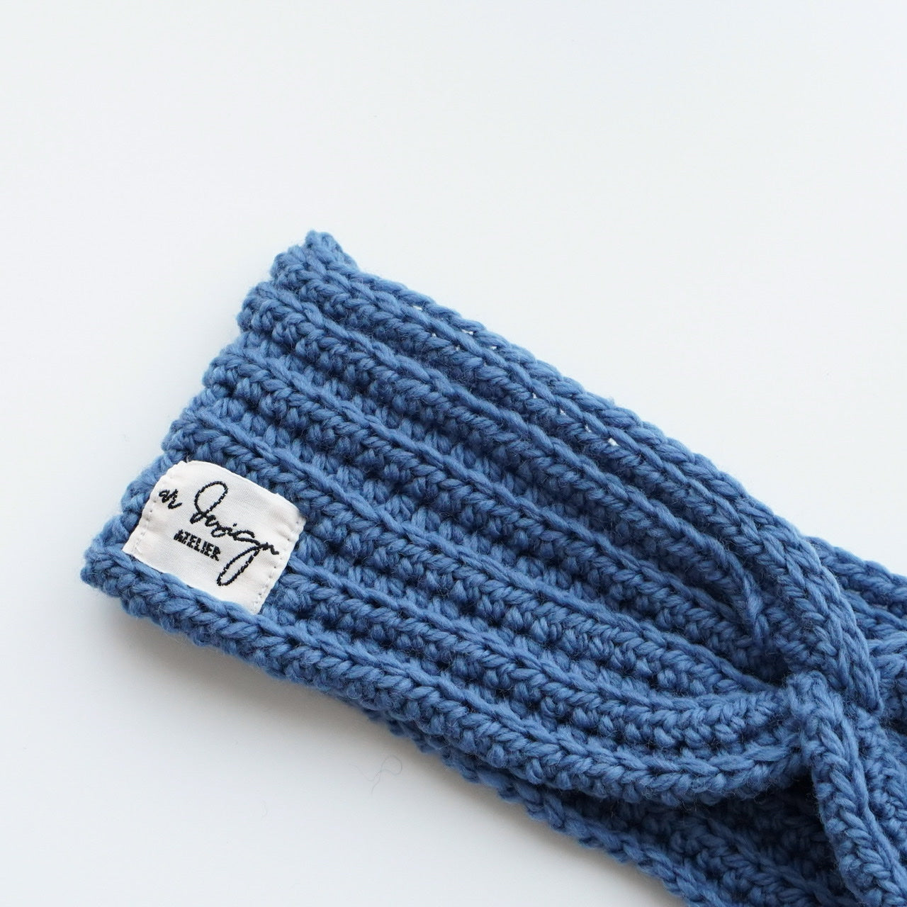 Crochet Headband Blue