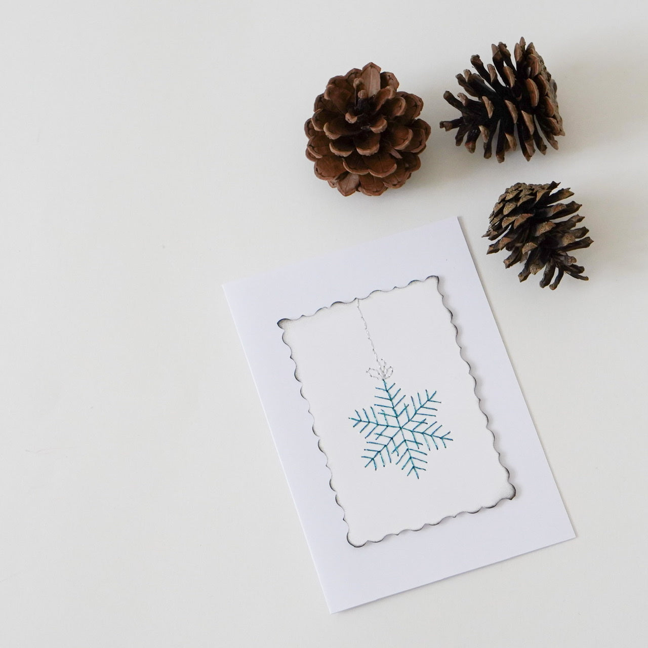 Hand-Embroidered-Christmas-greeting-card