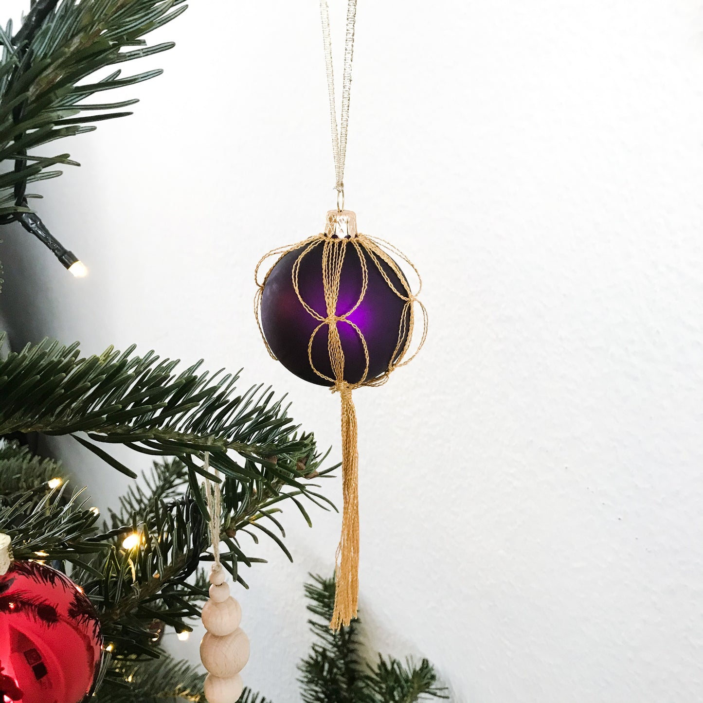 Boho Macramé Christmas Decoration