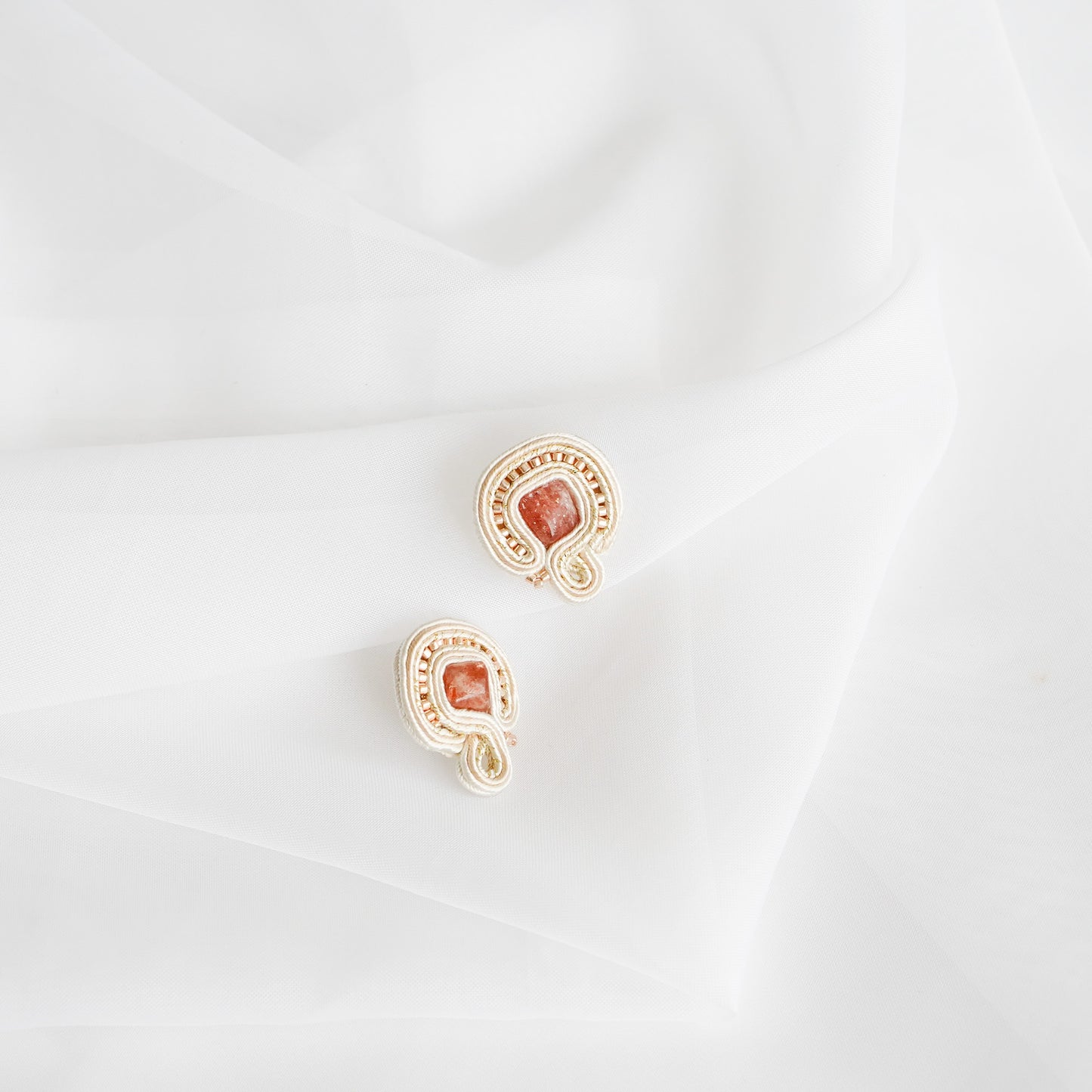 Soutache Earrings Sparkle