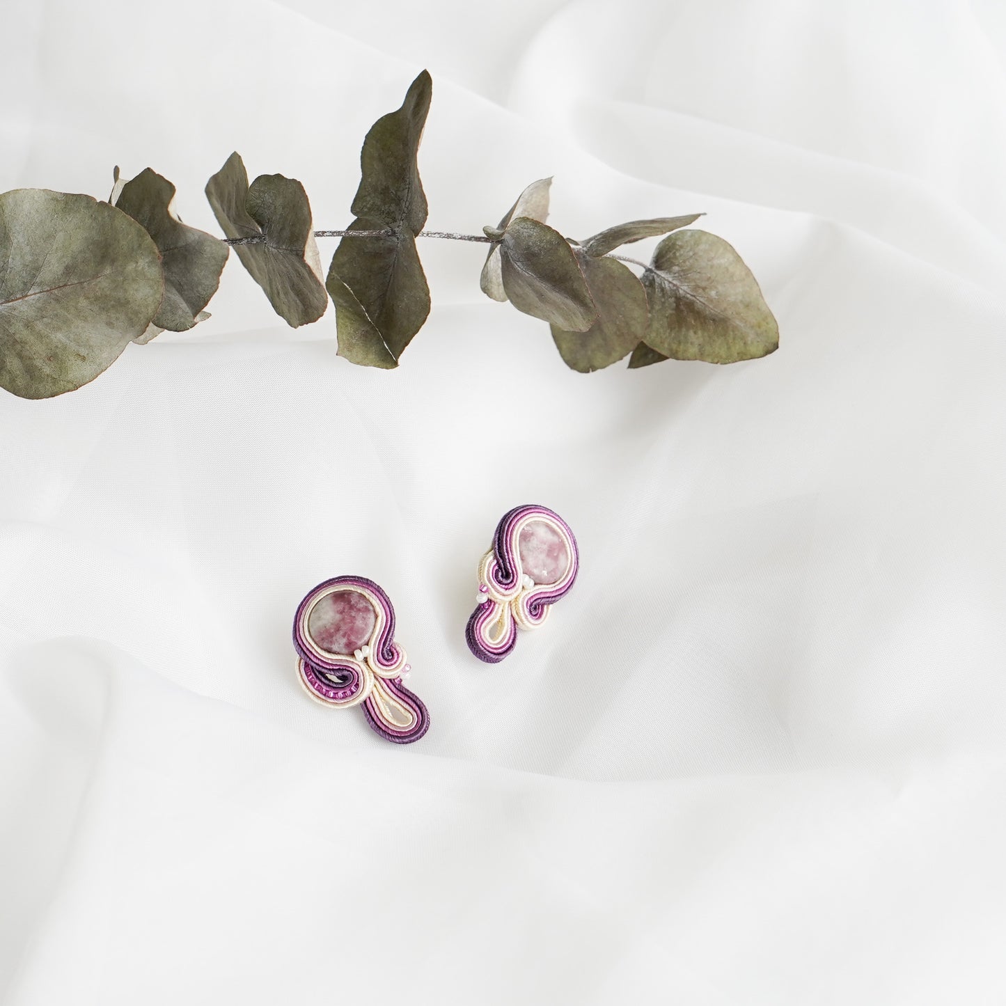Soutache Earrings- Asymmetry