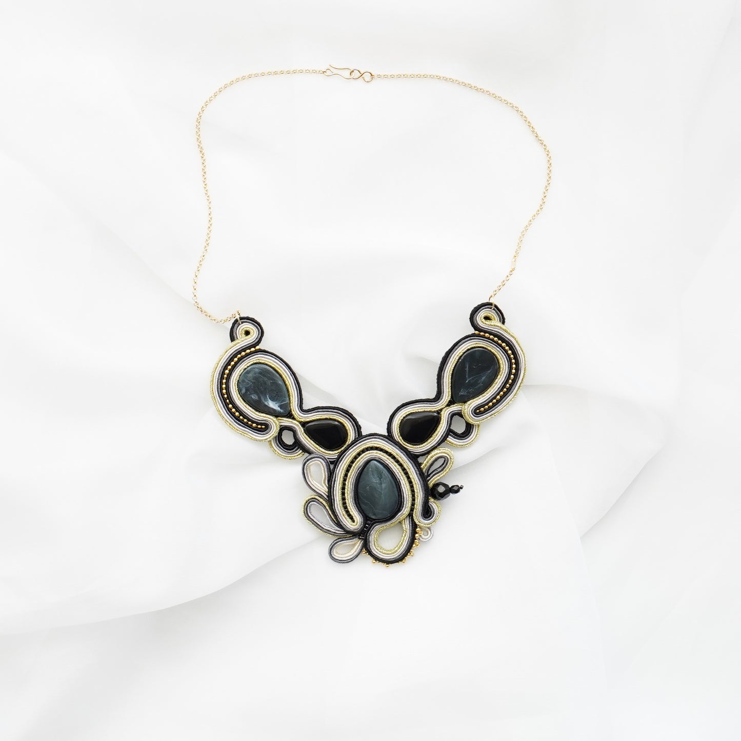 Soutache Lunar Eclipse