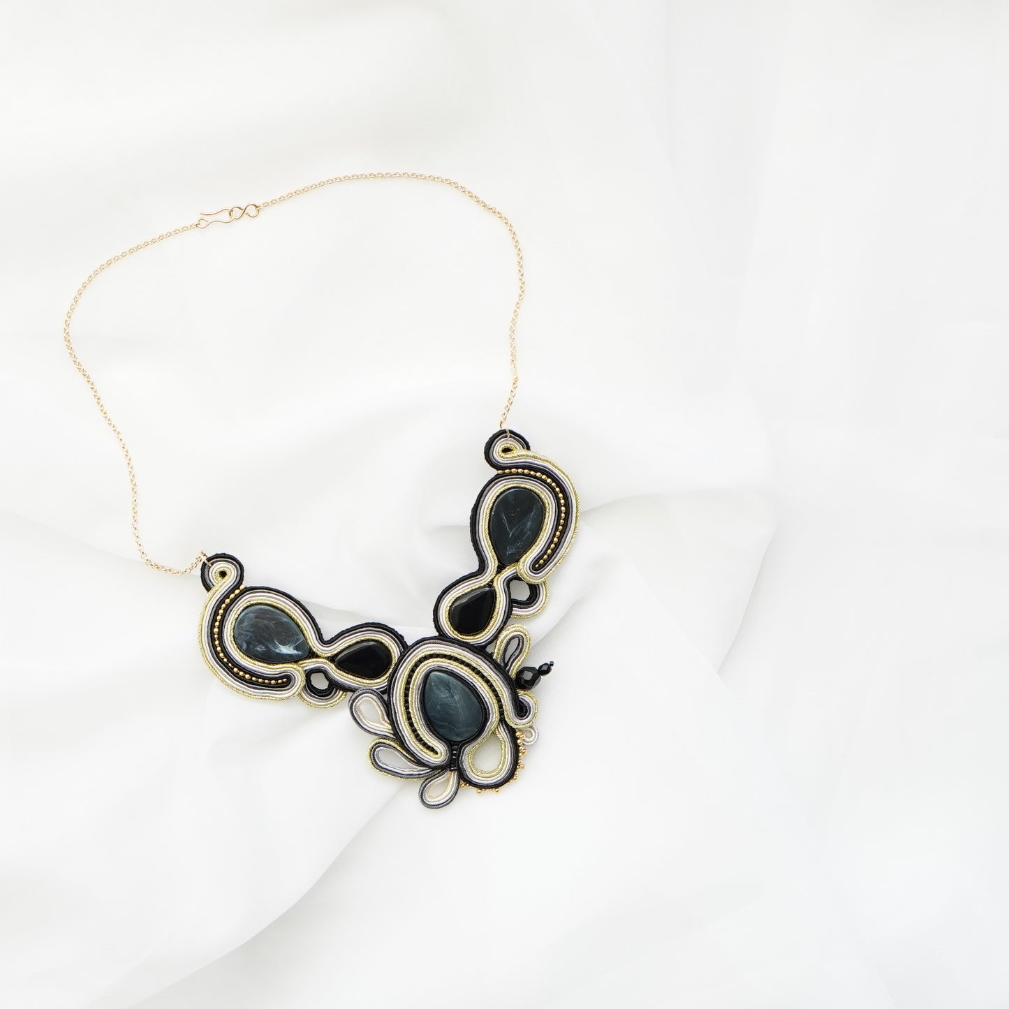 Soutache Lunar Eclipse