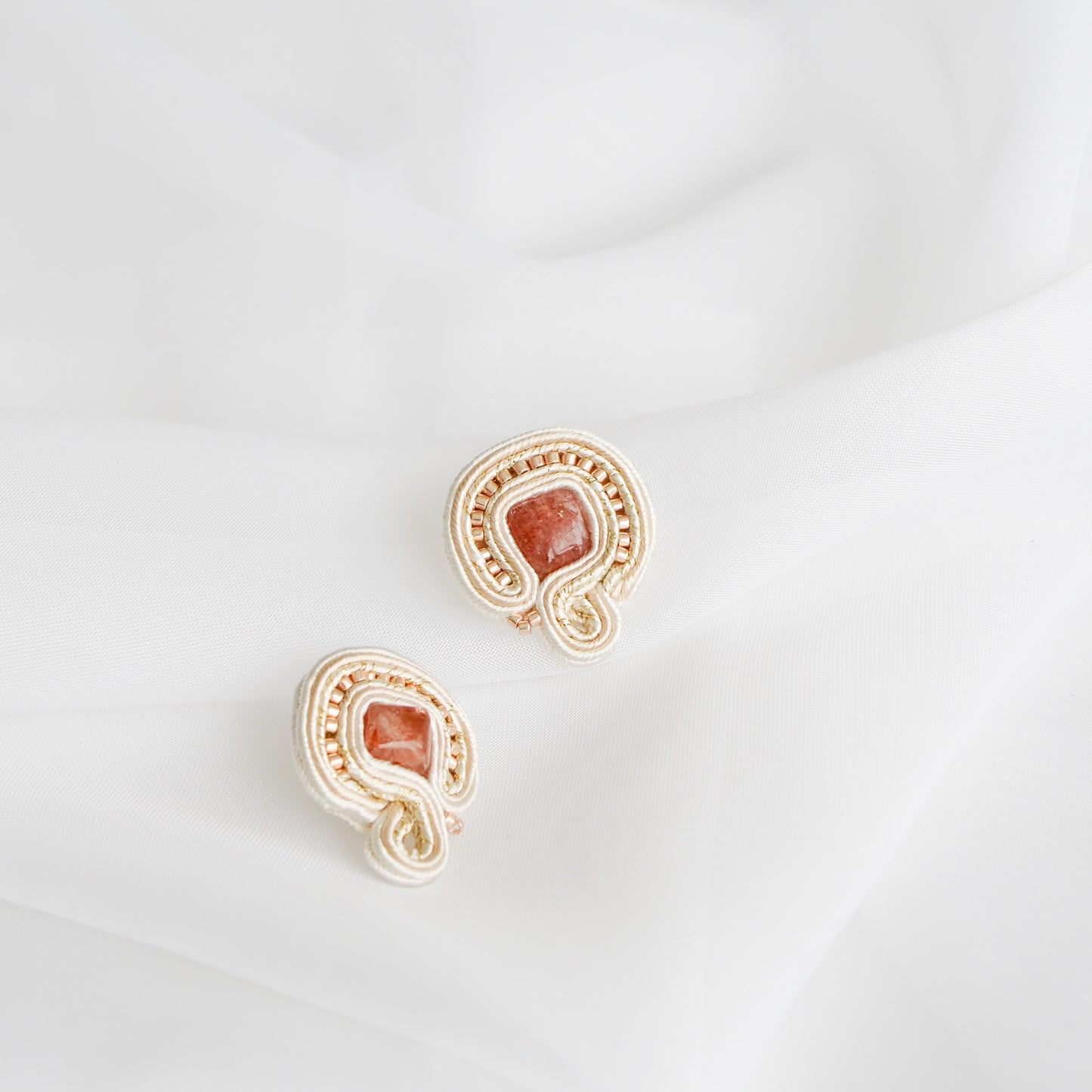 Soutache Earrings Sparkle