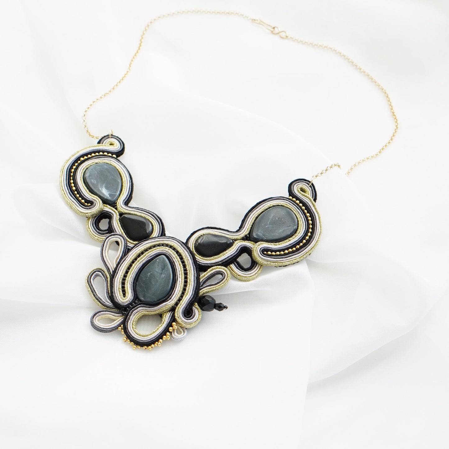 Soutache Lunar Eclipse
