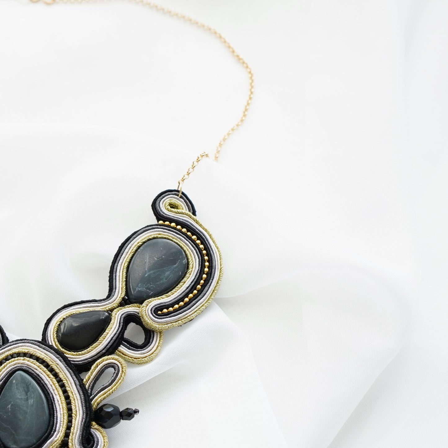 Soutache Lunar Eclipse