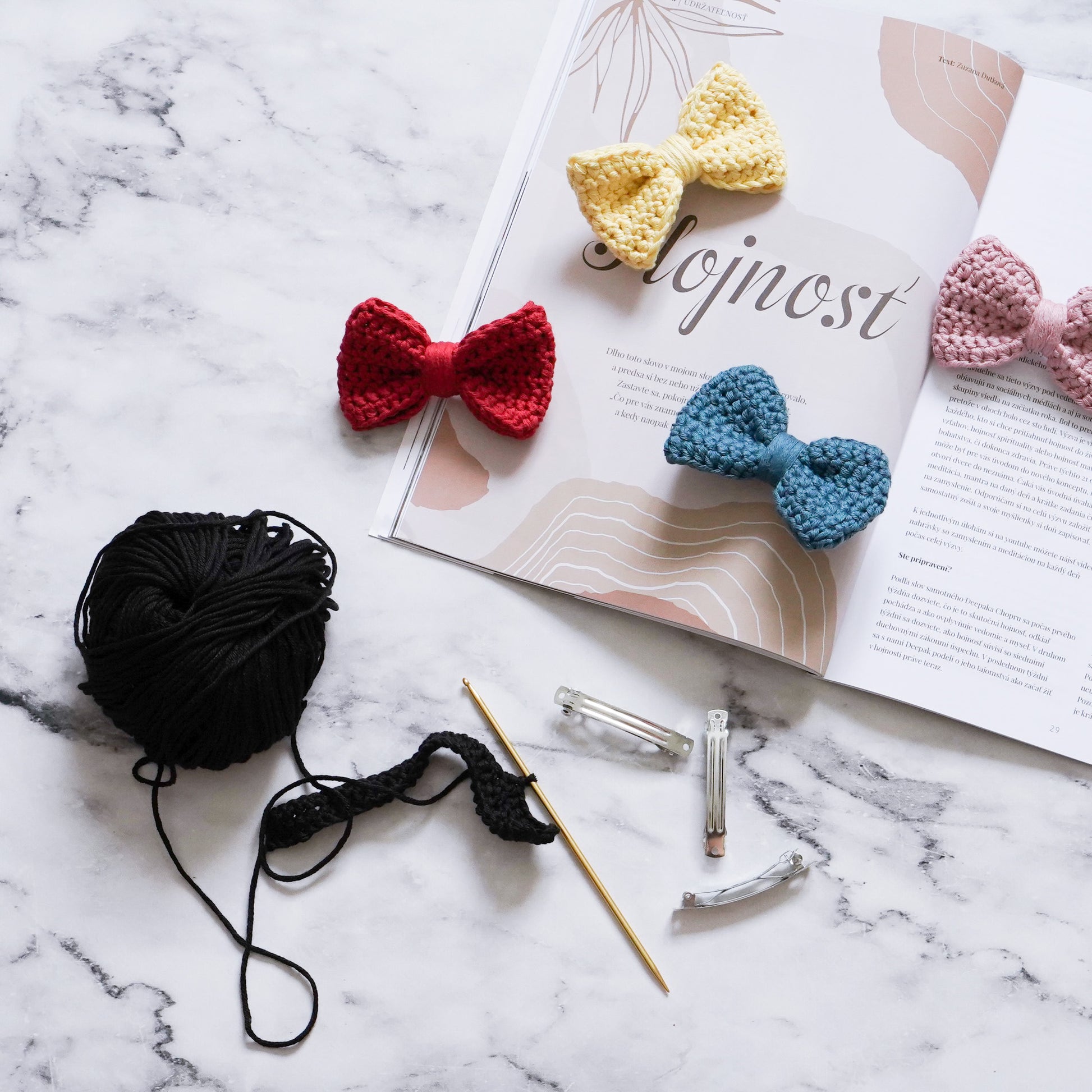 Handmade-Crochet-Bow-Hair-Accessory-Ar-Design-Atelier