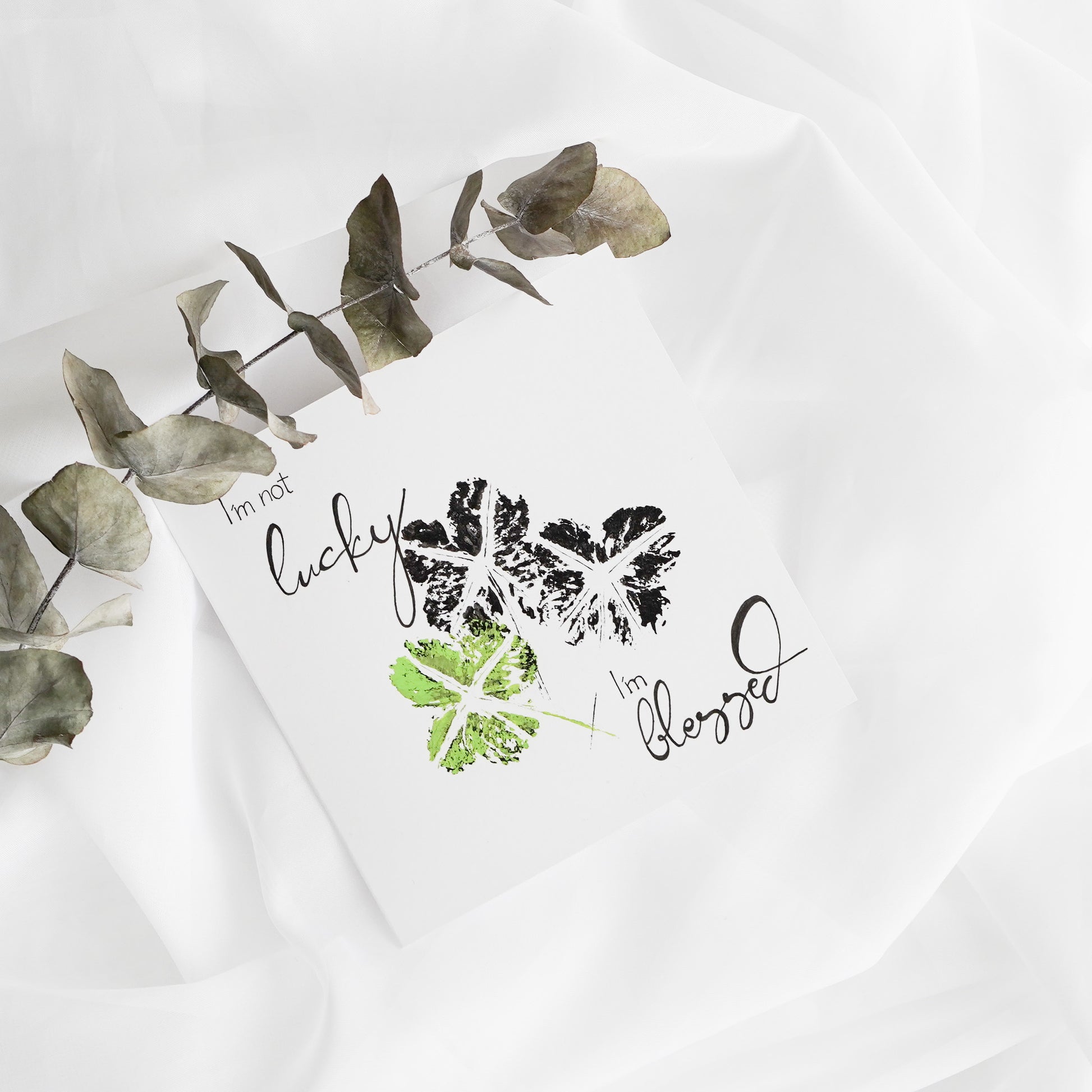 handmade-four-leaf-clover-card-handprinted